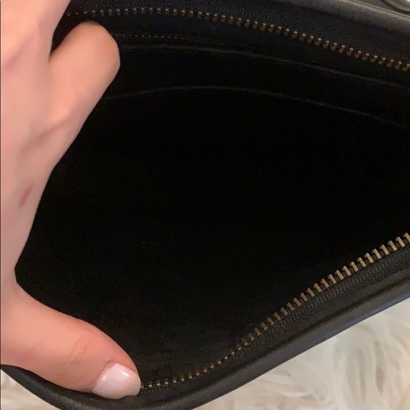 Black Leather Coach Legacy Crossbody Handbag - Picture 2 of 8